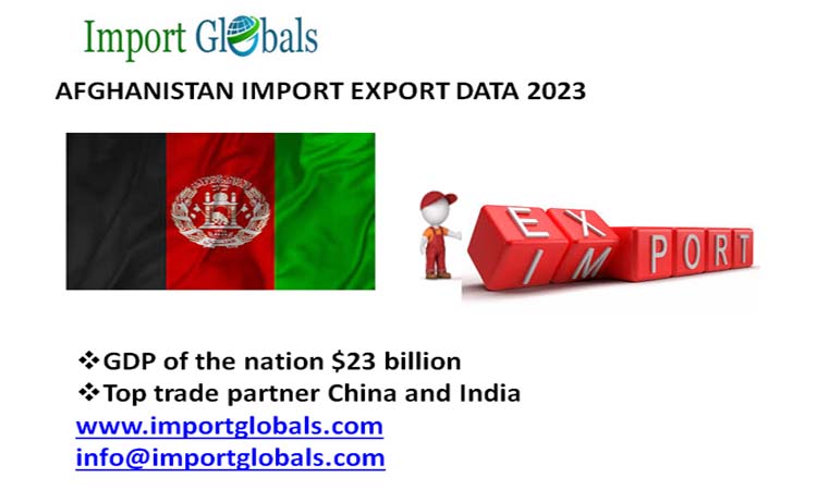 Afghanistan Import Export Customs Data 2023