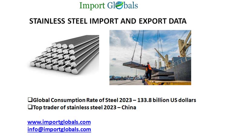 Stainless Steel Import and Export Data 2023