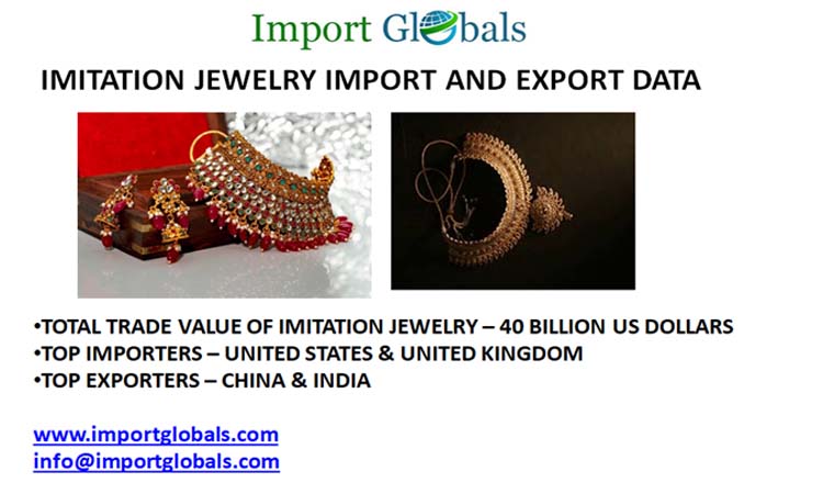 Imitation Jewelry Export and Import Data