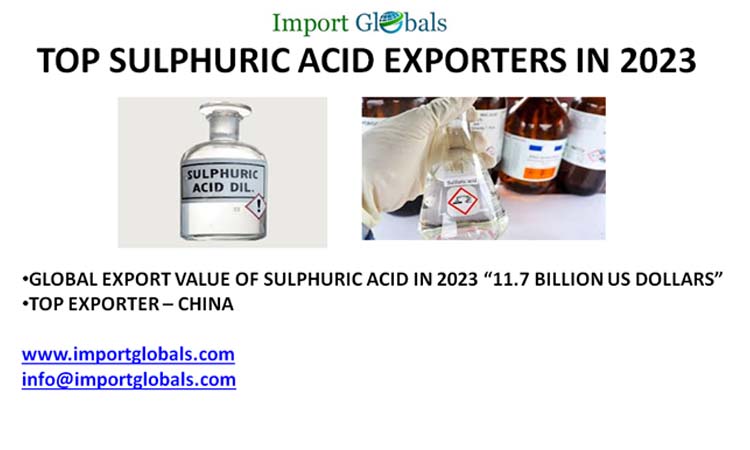 Top Sulphuric Acid Exporters in 2023