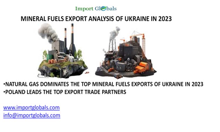 Mineral Fuels Export Analysis of Ukraine in 2023