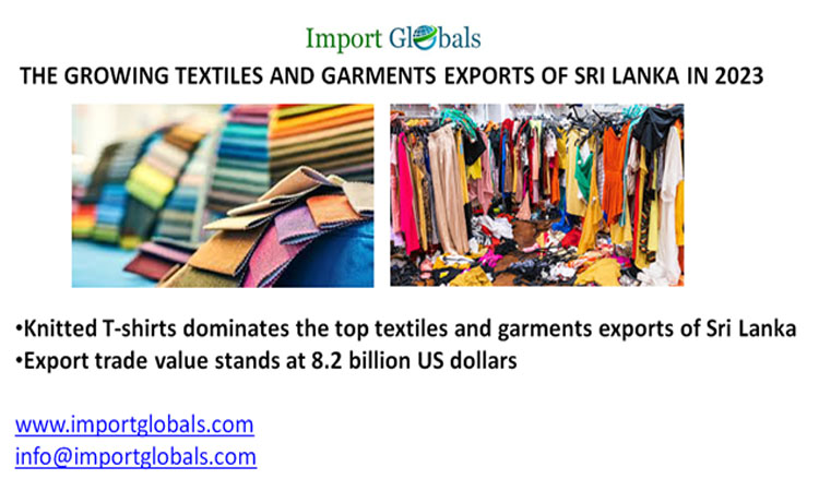 The Growing Textiles and Garments Exports of Sri Lanka in 2023