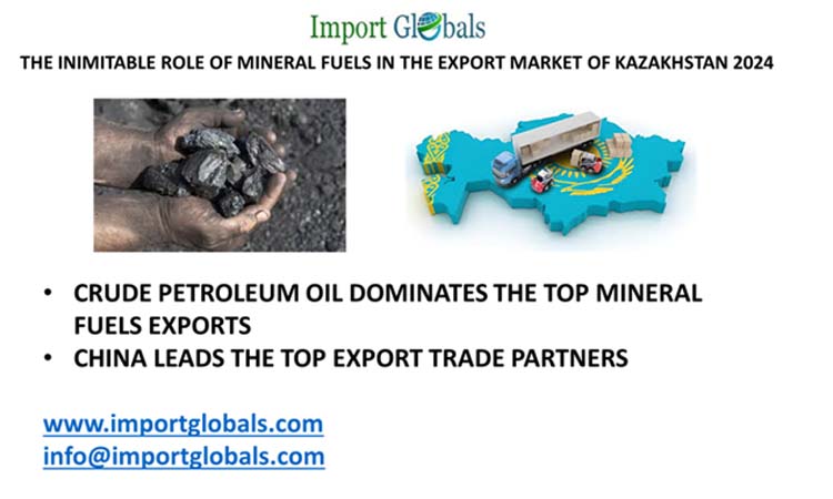 The Inimitable Role of Mineral Fuels in the Export Market of Kazakhstan 2024