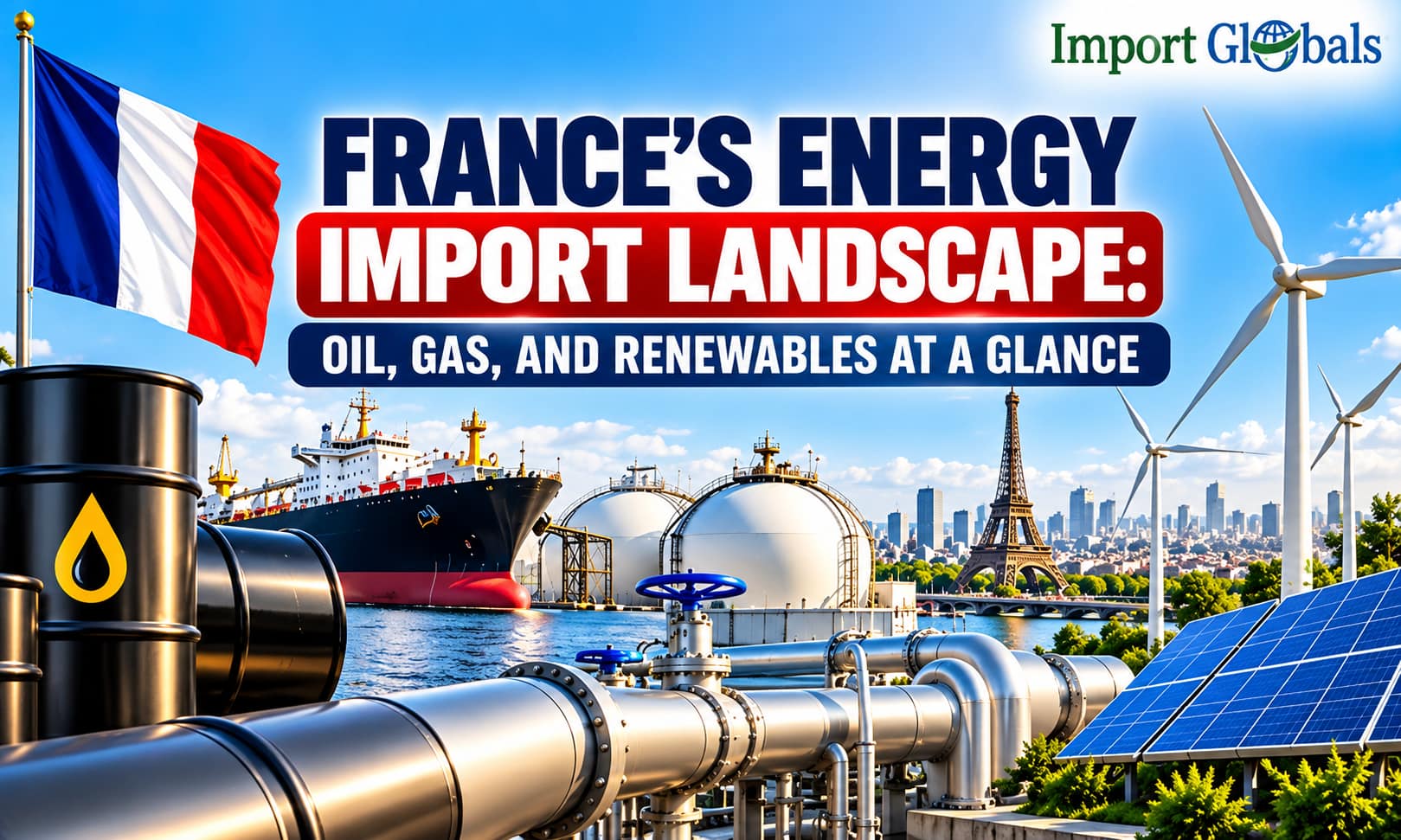 France’s Energy Import Landscape: Oil, Gas, and Renewables at a Glance