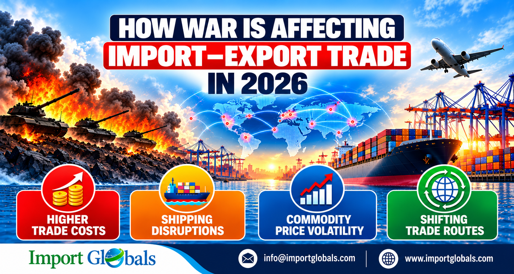 How War Is Affecting Import–Export Trade in 2026