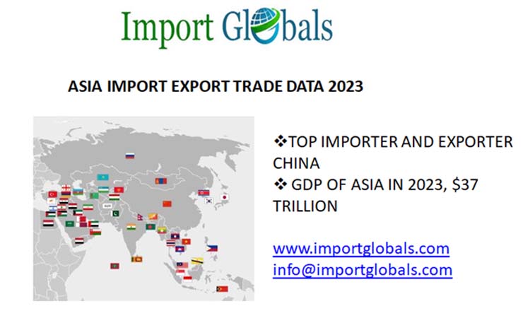 Asia Import and Export Trade Details 2023