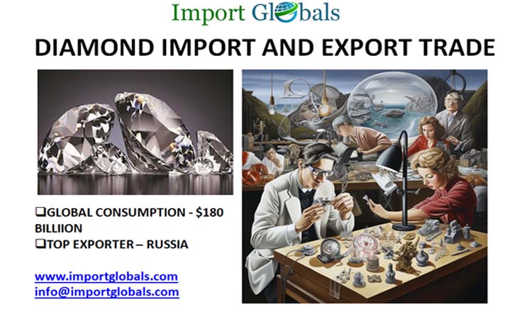 Diamond Import and Export Data 2023