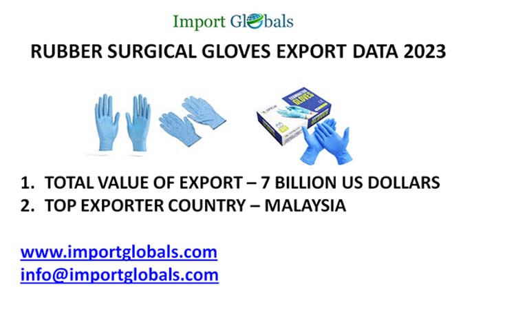 Rubber Surgical Gloves Export Data