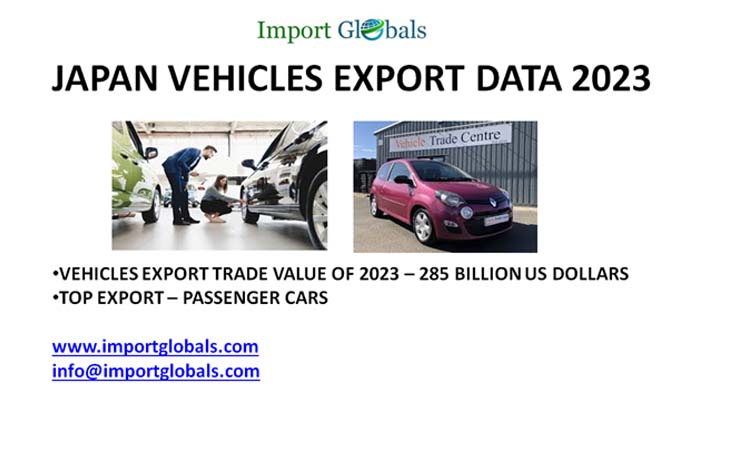 Japan Vehicles Export Data