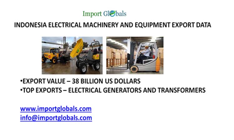 Indonesia Electrical Machinery and Equipment Export Data