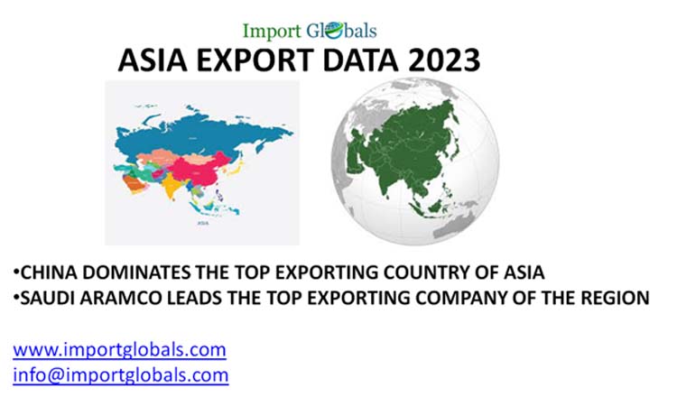 Asia Export Data: Key Insights of the Export and Export Trade Partners