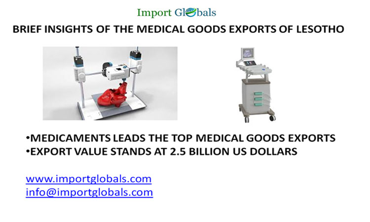 Brief Insights of the Medical Goods Exports of Lesotho; Key Aspects of Trade and Valuations