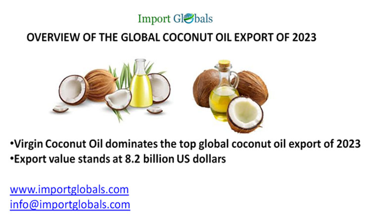 Overview of the Global Coconut Oil Export of 2023