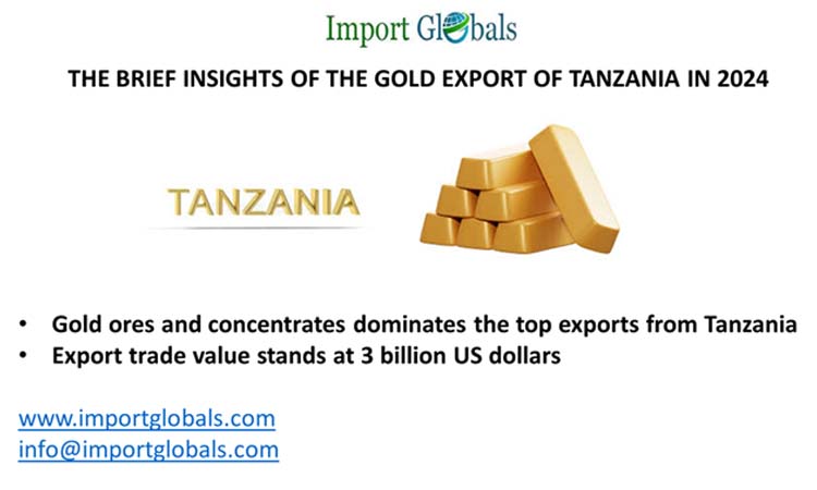 The Brief Insights of the Gold Export of Tanzania in 2024