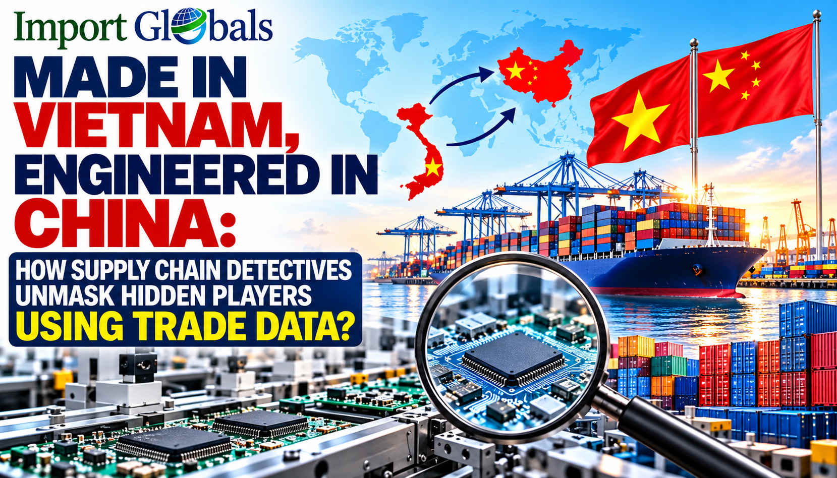 Made in Vietnam, Engineered in China: How Supply Chain Detectives Unmask Hidden Players Using Trade Data?